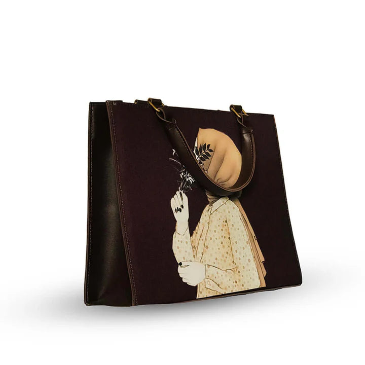 Hijab Girl Canvas Tote Bags