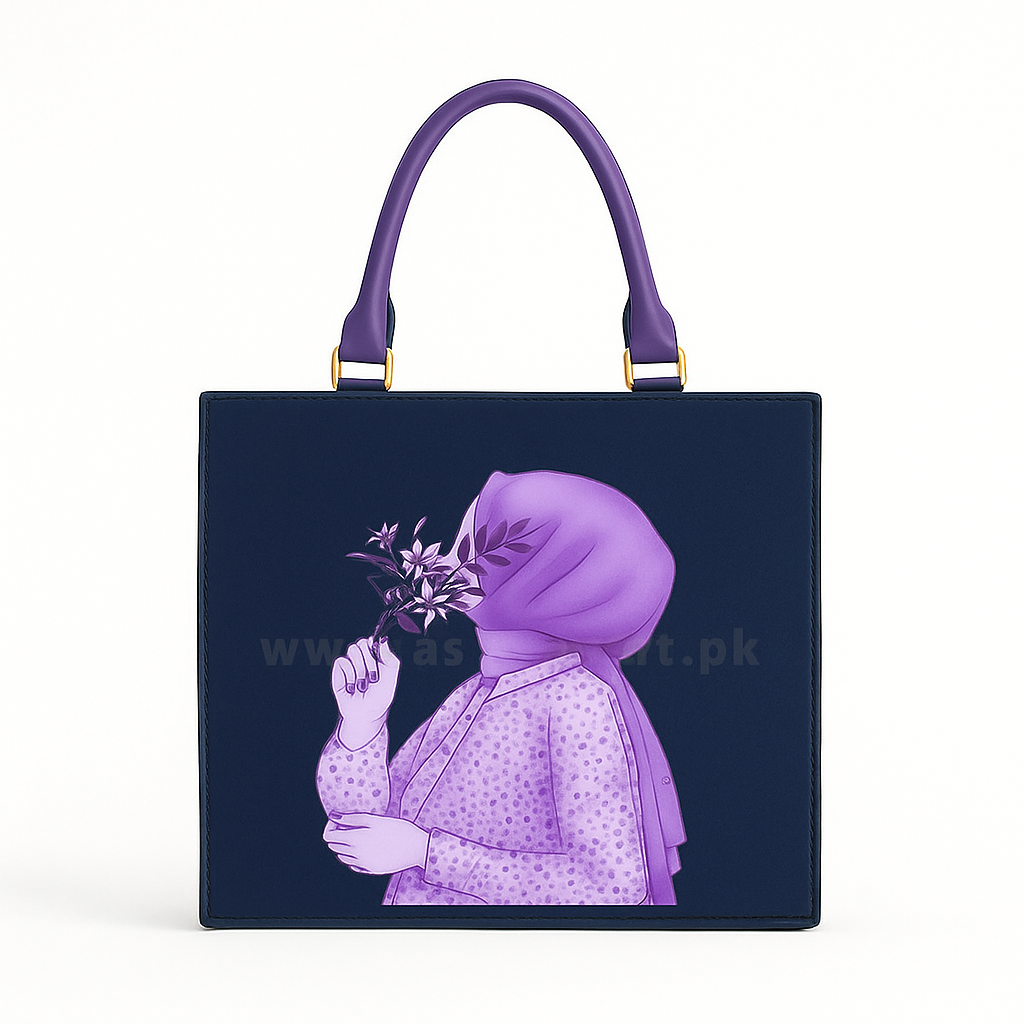 Hijab Girl Canvas Tote Bags