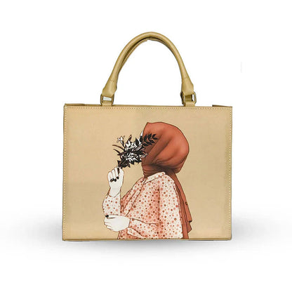 Hijab Girl Canvas Tote Bags